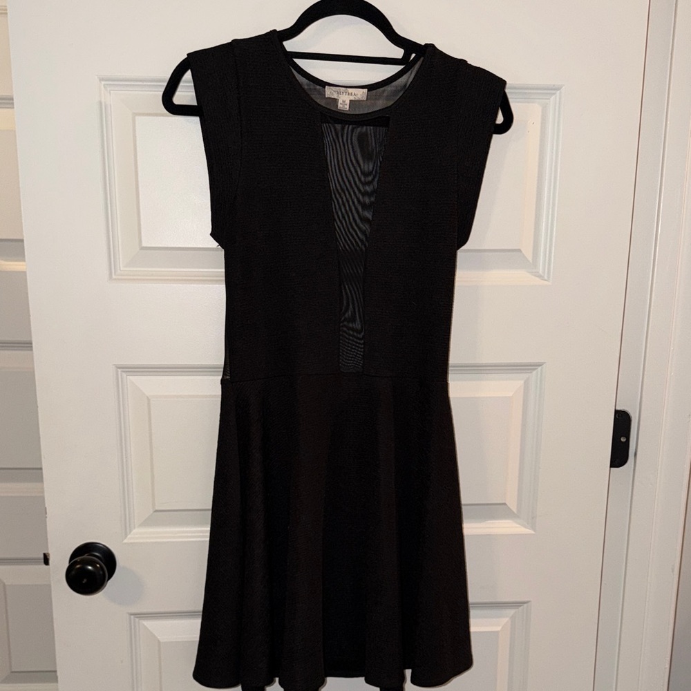 Alythea Black Mini Dress